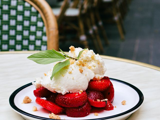 Rêva Salade de fraises basilic